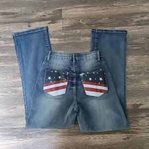 SHEIN Blue Denim Jeans